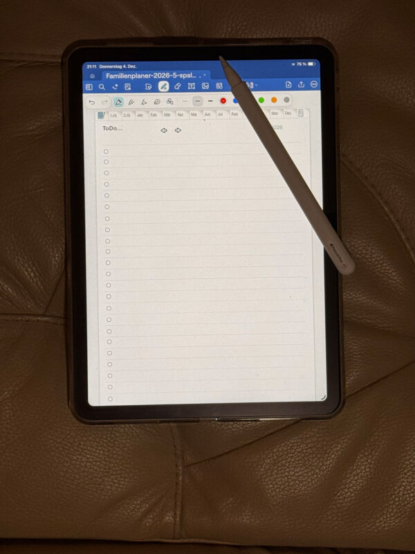 Cover Etsy Familienplaner 5 spaltig A4-web